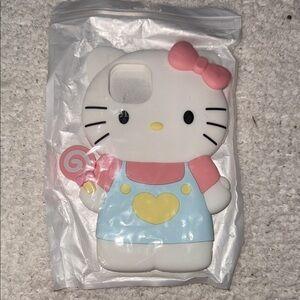 Hello Kitty iPhone 14 Plus Case with Pink Bow